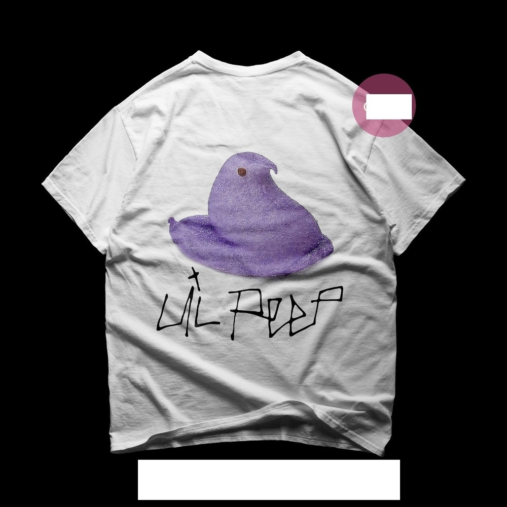 Lil Peep Back T-Shirt - Lil Peep Part One Album Shirt